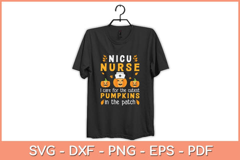 Funny NICU Nurse Cutest Pumpkins In The Patch Halloween Svg Design SVG artprintfile 