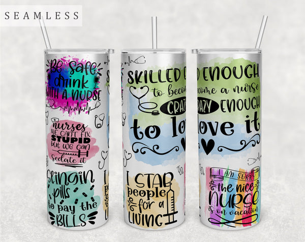 20 Oz Skinny Tumbler Sublimation Wrap, OBGYN Tumbler, Tumbler PNG, OBGYN  Gifts, Daily Affirmations Tumbler Design, Gift for Obgyn Doctor 
