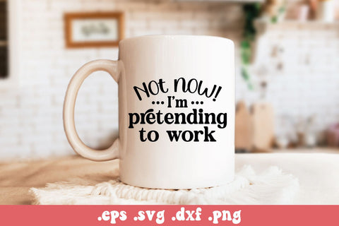 Funny Office Mug Bundle SVG Carla C Designs 