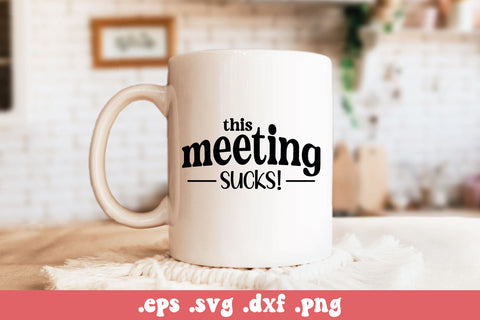 Funny Office Mug Bundle SVG Carla C Designs 