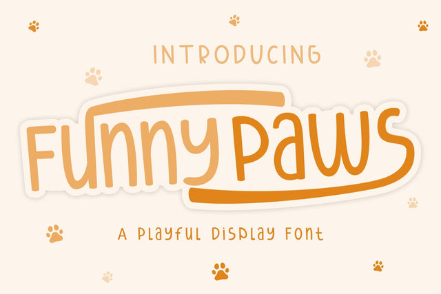 Funny Paws Font Madatype Studio 