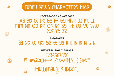 Funny Paws Font Madatype Studio 