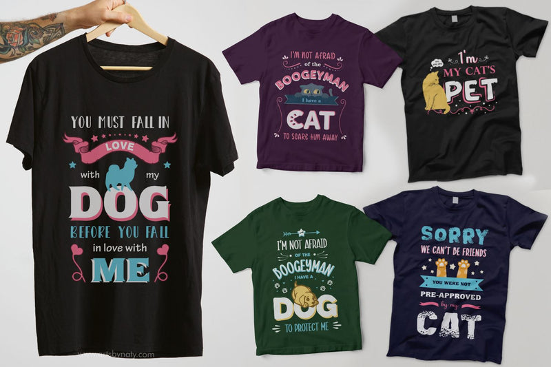 Funny Pet owner SVG Quotes for Shirts. SVG Arts By Naty 