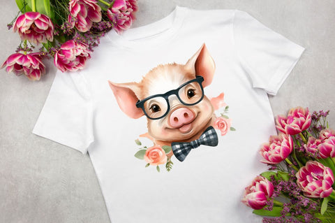 Funny Pig Sublimation Clipart Clipart Sublimation Regulrcrative 