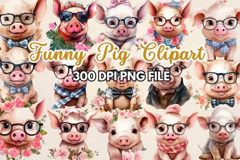 Funny Pig Sublimation Clipart Clipart Sublimation Regulrcrative 