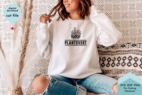 Funny Plant SVG Cut File, Gardening, Succulents SVG Lettershapes 