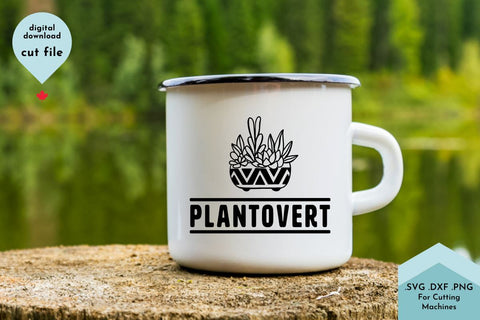 Funny Plant SVG Cut File, Gardening, Succulents SVG Lettershapes 