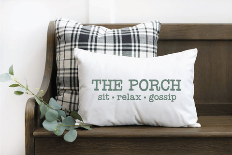 Funny Porch Sign SVG | Sit Relax Gossip SVG So Fontsy Design Shop 