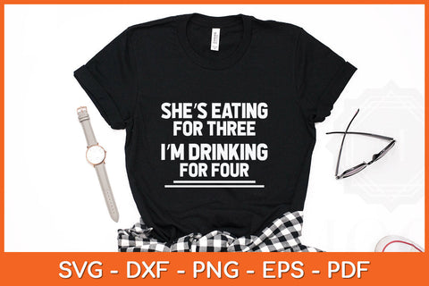 Funny Pregnancy Gift Twin Drinking Svg Png Dxf Digital Cutting File SVG Helal 