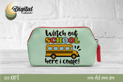 Funny Quote: "Get Your Cray on" | Bright Pencil Case for Kids | Cute Images for Stationaries SVG Evgenyia Guschina 