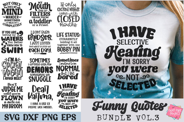 Funny Quotes Bundle, Adulting Humor Svg, Sarcastic Saying Svg SVG Craft Pixel Perfect 