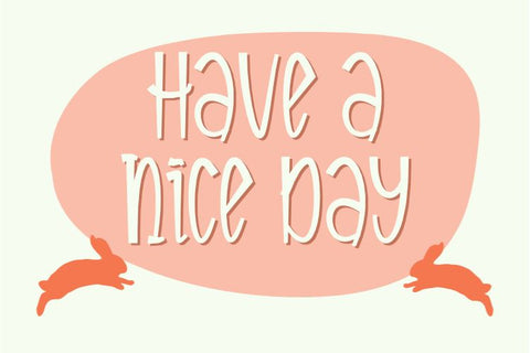 Funny Rabbit Font Masyafi Studio 