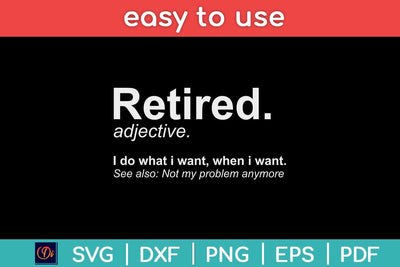 Funny Retirement Gag Gifts Svg Design SVG artprintfile 