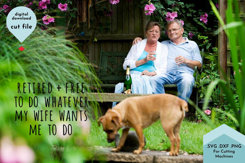 Funny Retirement SVG Cut File SVG Lettershapes 