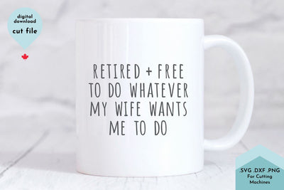 Funny Retirement SVG Cut File SVG Lettershapes 