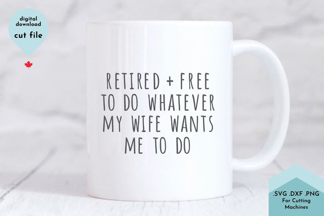 Funny Retirement SVG Cut File SVG Lettershapes 