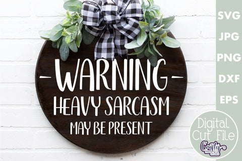 Funny Round Farmhouse Sign Bundle | Round Sign Home Bundle SVG Crafty Mama Studios 