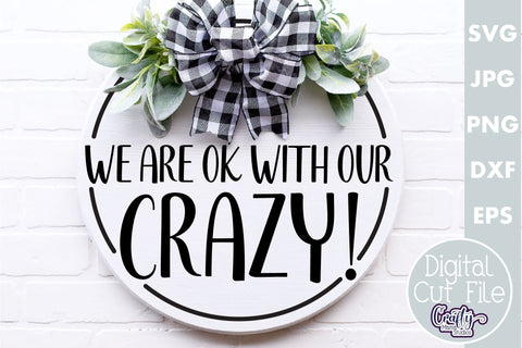 Funny Round Farmhouse Sign Bundle | Round Sign Home Bundle SVG Crafty Mama Studios 