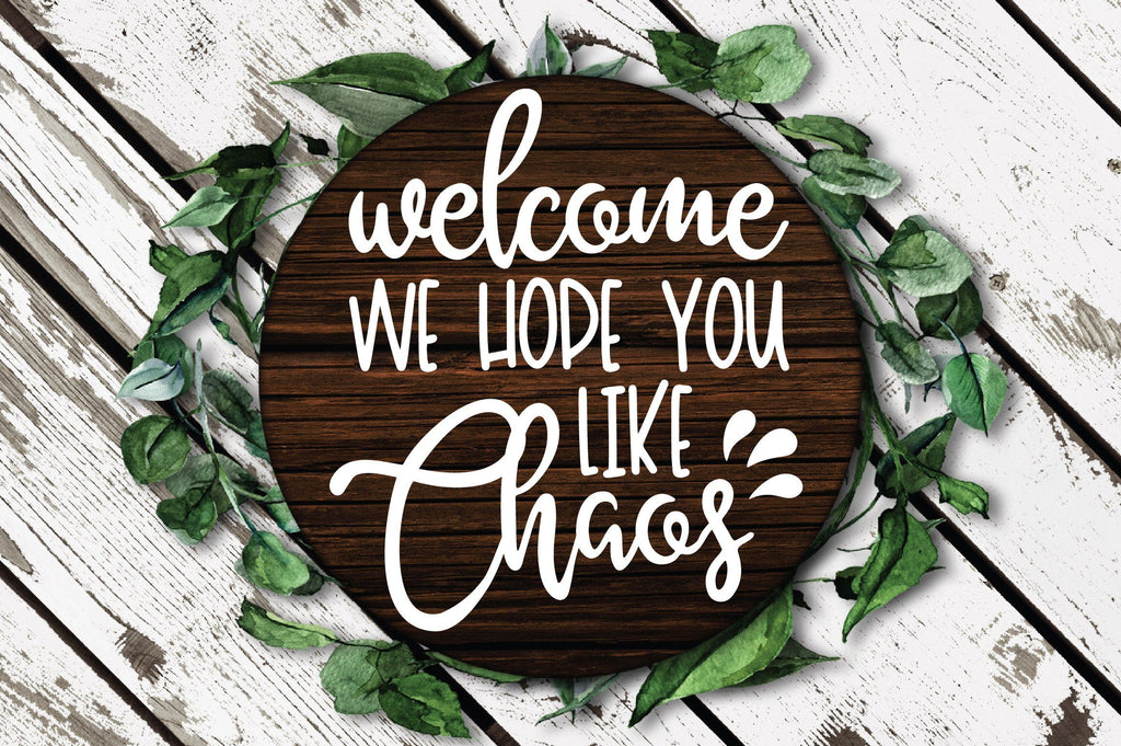 Funny Round Sign Bundle - Round SVG Files - Farmhouse Signs - So Fontsy
