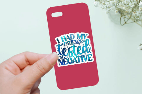 Funny Sarcastic Mom Sublimation Stickers Bundle Sublimation Regulrcrative 