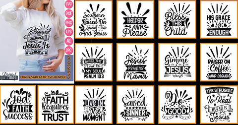 Funny Sarcastic Svg Bundle SVG Newmockups 