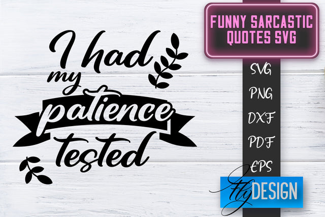 Funny Sarcastic SVG | Sarcastic Quotes SVG | Sarcastic Sayings SVG SVG Fly Design 