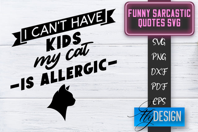 Funny Sarcastic SVG | Sarcastic Quotes SVG | Sarcastic Sayings SVG SVG Fly Design 