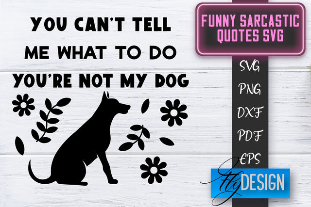 Funny Sarcastic SVG | Sarcastic Quotes SVG | Sarcastic Sayings SVG SVG Fly Design 