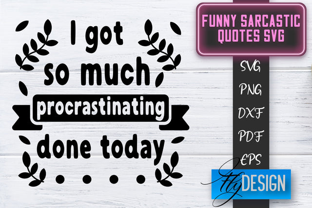 Funny Sarcastic SVG | Sarcastic Quotes SVG | Sarcastic Sayings SVG SVG Fly Design 