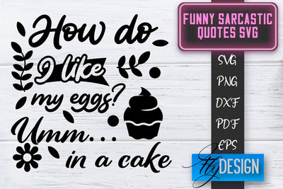 Funny Sarcastic SVG | Sarcastic Quotes SVG | Sarcastic Sayings SVG SVG Fly Design 