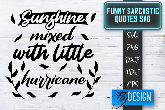 Funny Sarcastic SVG | Sarcastic Quotes SVG | Sarcastic Sayings SVG SVG Fly Design 