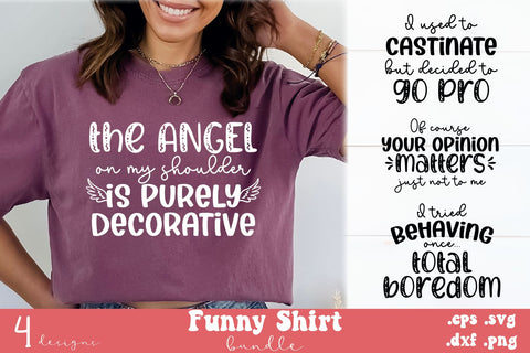 Funny Shirt SVG Bundle SVG Carla C Designs 