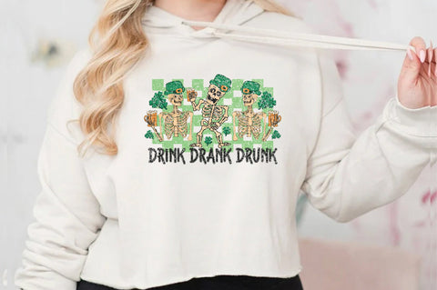 Funny Skeleton Patricks Day PNG Sublimation Jagonath Roy 