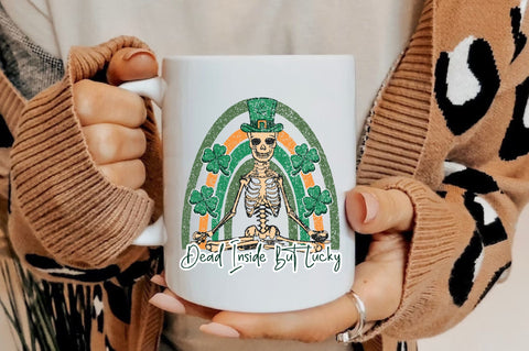 Funny Skeleton Patricks Day PNG Sublimation Jagonath Roy 