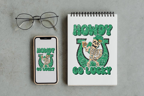 Funny Skeleton Patricks Day PNG Sublimation Jagonath Roy 