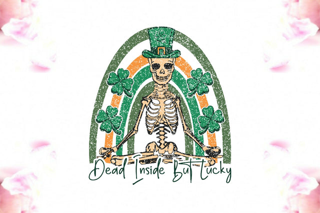 Funny Skeleton Patricks Day PNG Sublimation Jagonath Roy 