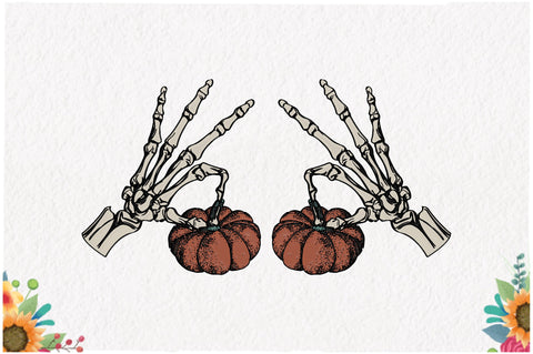 Funny Skeleton Pumpkin Sublimation Sublimation Jagonath Roy 