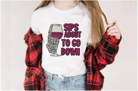 Funny Skeleton Wine Sublimation Bundle Sublimation Jagonath Roy 
