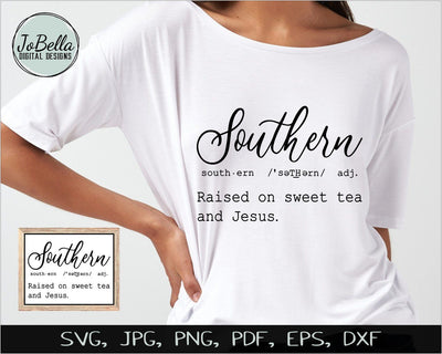 Funny Southern Definition SVG Cut File and Printable SVG JoBella Digital Designs 