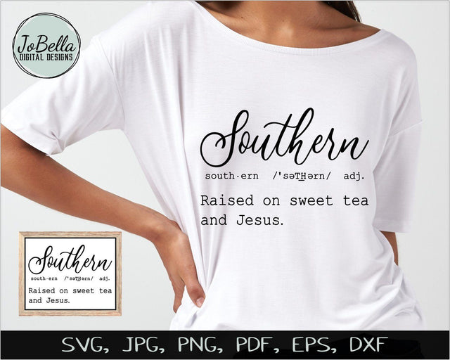 Funny Southern Definition SVG Cut File and Printable SVG JoBella Digital Designs 
