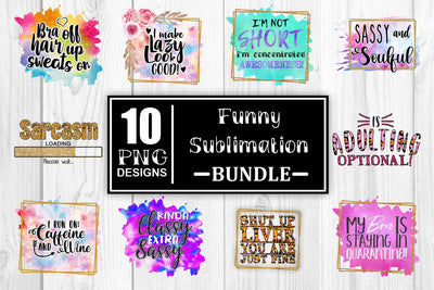 Funny Sublimation Bundle Sublimation Collection Sarcasm Sublimation Alcohol Sublimation Coffee Sublimation Funny Bundle PNG Sublimation Set Sublimation Whistlepig Designs 