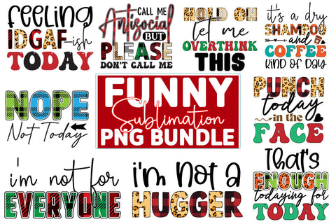 Funny Sublimation Bundle SVG CraftingStudio 