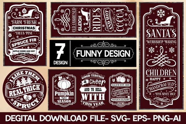 Funny Svg Bundle , Farmhouse design SVG designmaster24 