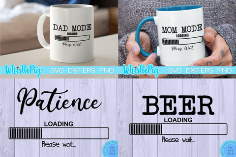Funny Svg Bundle Funny Shirt Bundle Funny Shirt Svg Bundle Funny Mom Dad Wine Beer Toddler Baby Sarcasm Patience Muscles Svg Bundle Funny SVG Whistlepig Designs 