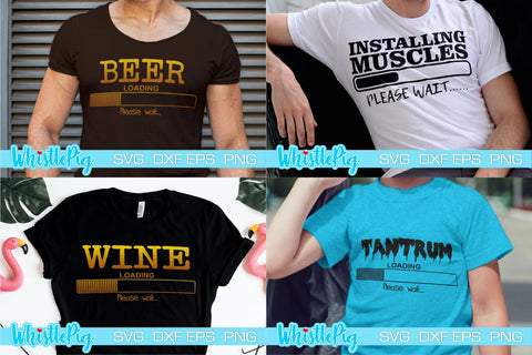Funny Svg Bundle Funny Shirt Bundle Funny Shirt Svg Bundle Funny Mom Dad Wine Beer Toddler Baby Sarcasm Patience Muscles Svg Bundle Funny SVG Whistlepig Designs 