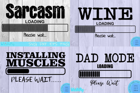 Funny Svg Bundle Funny Shirt Bundle Funny Shirt Svg Bundle Funny Mom Dad Wine Beer Toddler Baby Sarcasm Patience Muscles Svg Bundle Funny SVG Whistlepig Designs 