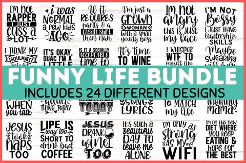 Funny SVG Bundle SVG Designangry 