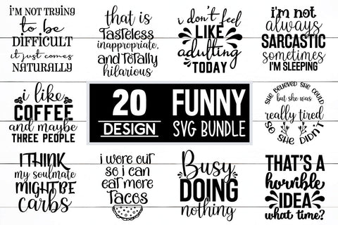 Funny SVG Bundle SVG md faruk hossain 
