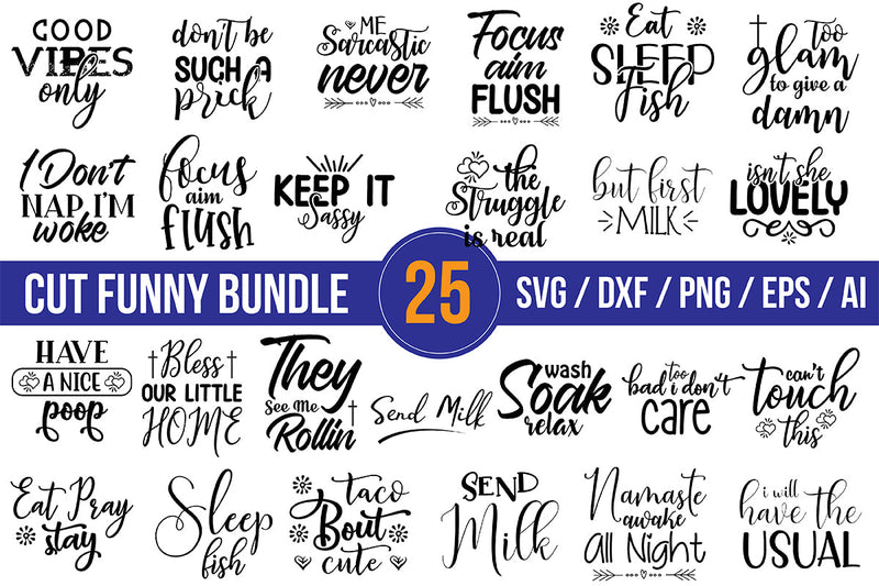Funny SVG Bundle SVG orpitasn 