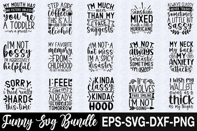 Funny SVG Bundle SVG SH_Tee store 
